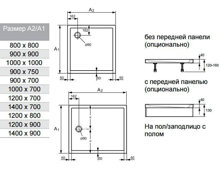 Подиум для душевой кабины, из чего сделать, как поднять поддон без кирпича на 10-20 см своими руками не разбирая ее, фото